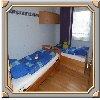 Schlafzimmer Mit Pflegebett an der Nordsee