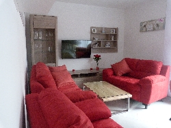 Wohnzimmer an der Nordsee