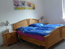 Bett Seitlich an der Nordsee