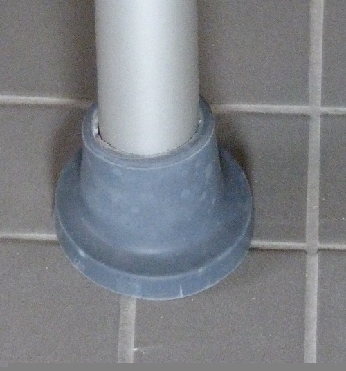 Duschstuhl Fuss