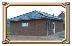 Rosenferienhaus an der Nordsee