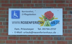 Rosenferienhaus Logo an der Nordsee