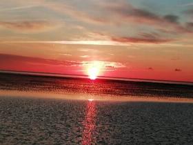 Sonnenuntergang an der Nordsee 06