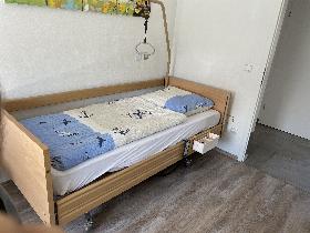 Pflegebett - Grundposition